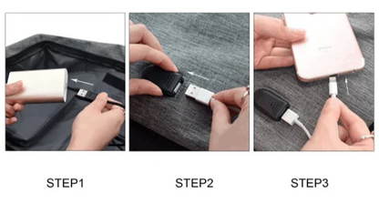 Secure Travel Backpack With USB Charger