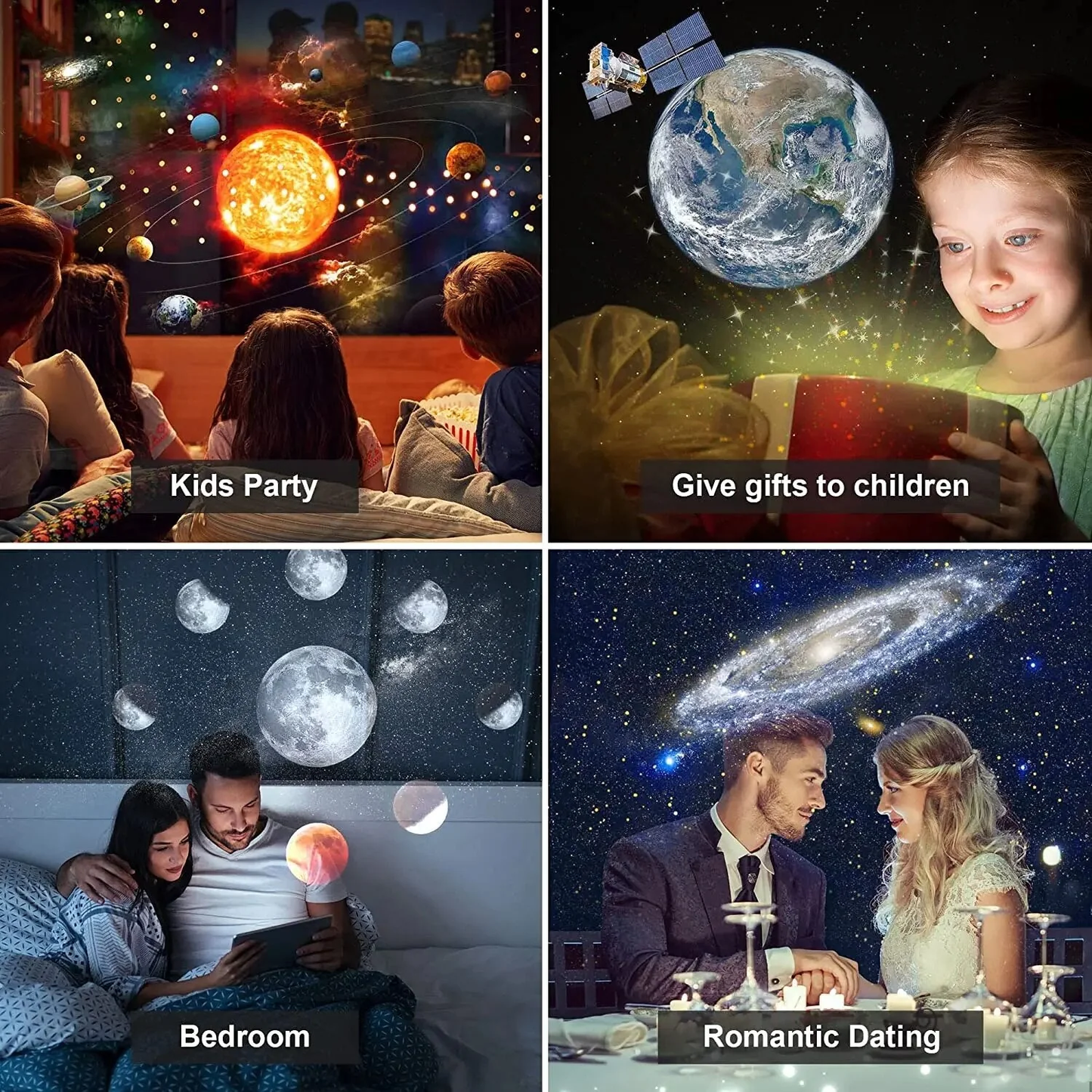 Galaxy Night Sky Projector Lamp