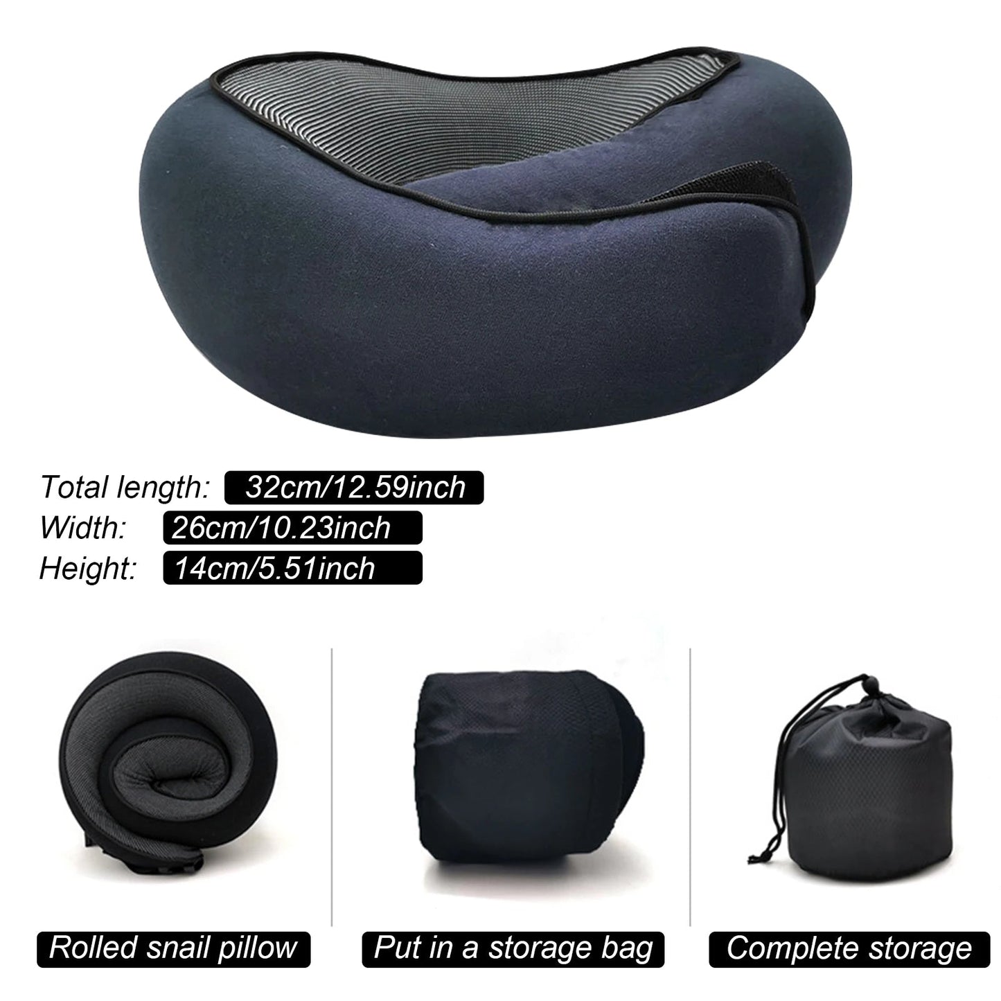 Comfortable Soft Support Travel Pillow