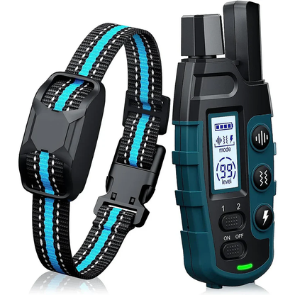 Advanced Long Range Dog Training Collar with Remote