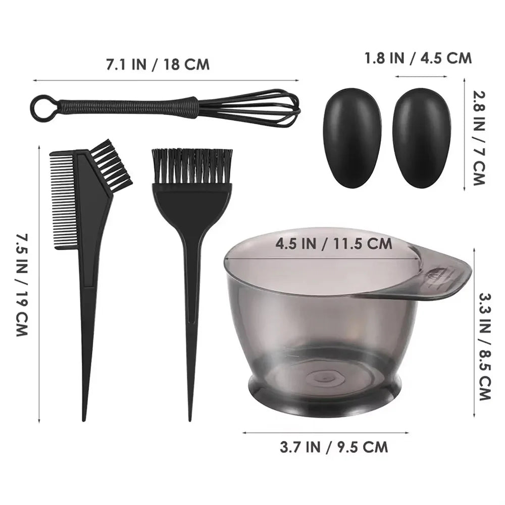 Complete Color Hair Dye Set