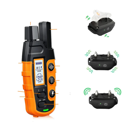 Advanced Long Range Dog Training Collar with Remote