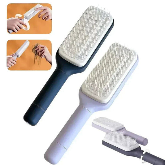 Easy Clean Detangling Hair Brush - Hehif