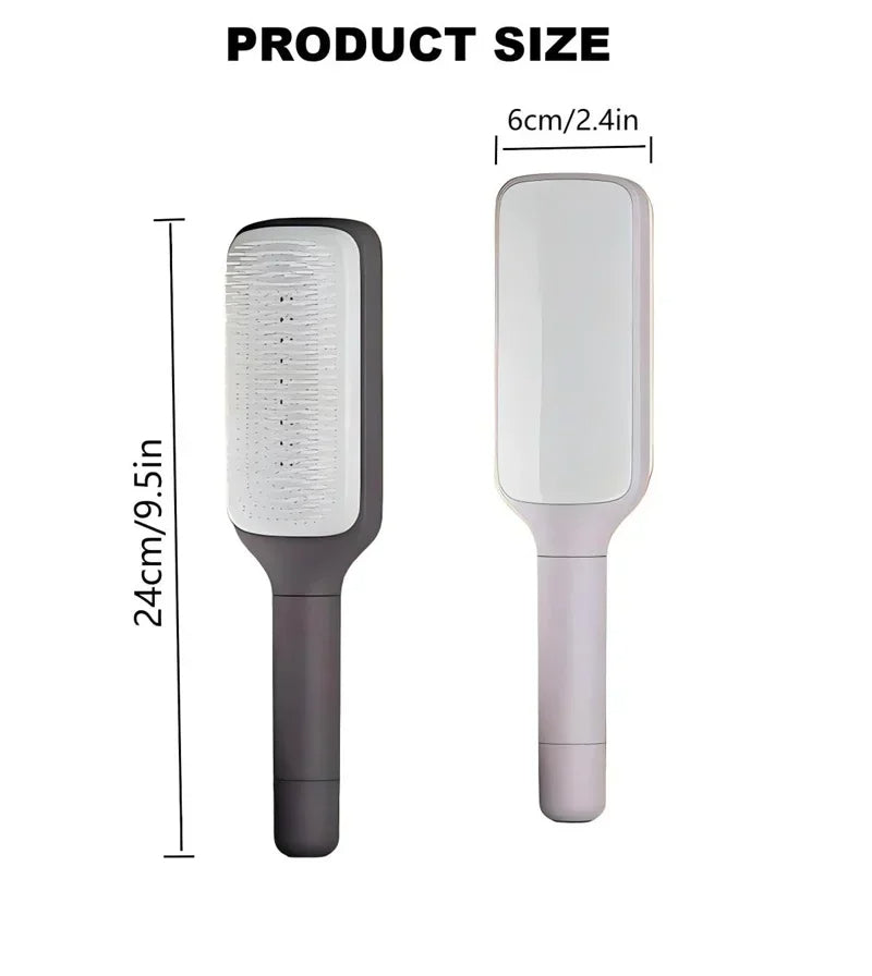 Easy Clean Detangling Hair Brush