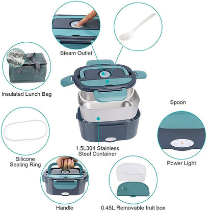 Compact Portable 60W Food Heater Box