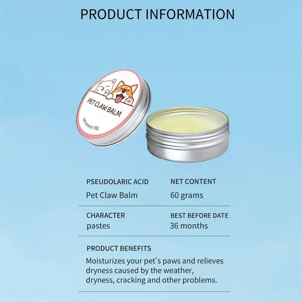 Pet Paw Moisturizer For Dogs And Cats