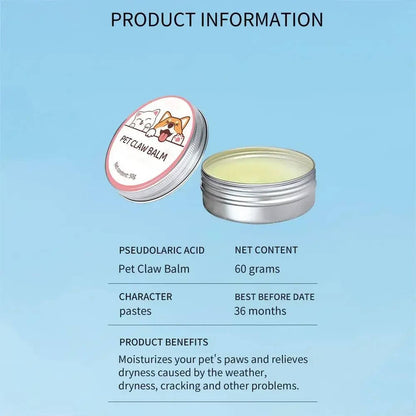 Pet Paw Moisturizer For Dogs And Cats
