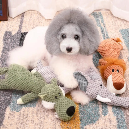 Tough Dog Chew Toy for Heavy Chewers - Long Lasting Squeaky Toy