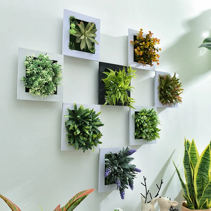 Indoor Fake Greenery Wall Hanging for Home