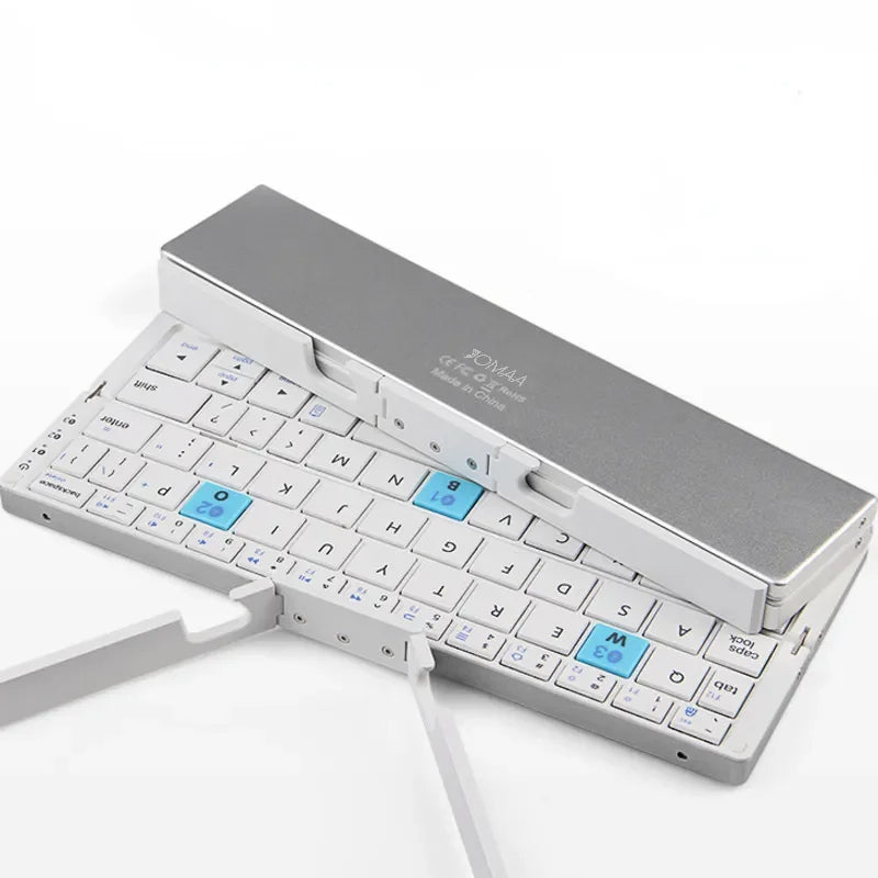 Portable Wireless Keyboard for Tablet with Stand