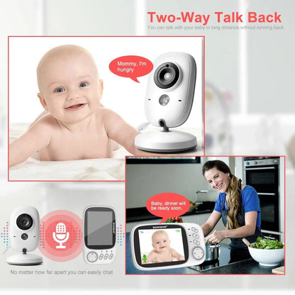 Digital Baby Monitor with Two Way Audio & Room Temperature