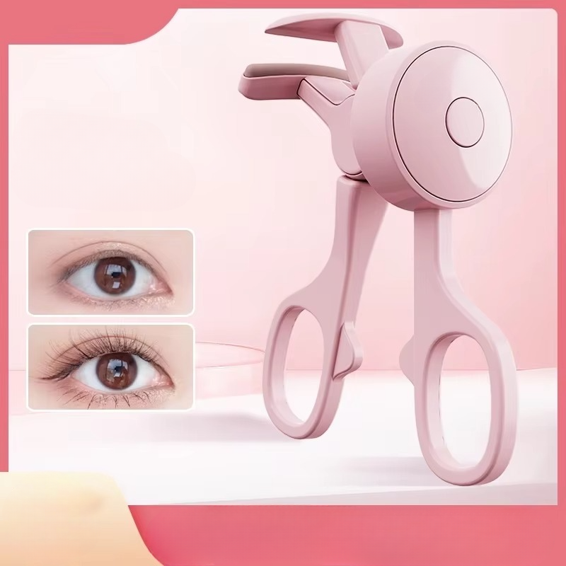 Easy Use Heated Eyelash Curler for Long Lasting Curls - Hehif