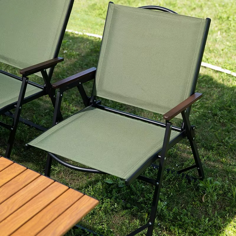 Compact Lightweight Folding Camp Chair for Outdoor Use - Hehif