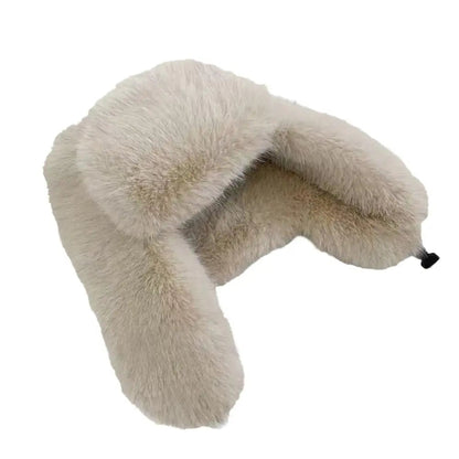 Soft Fake Fur Winter Beanie Hat