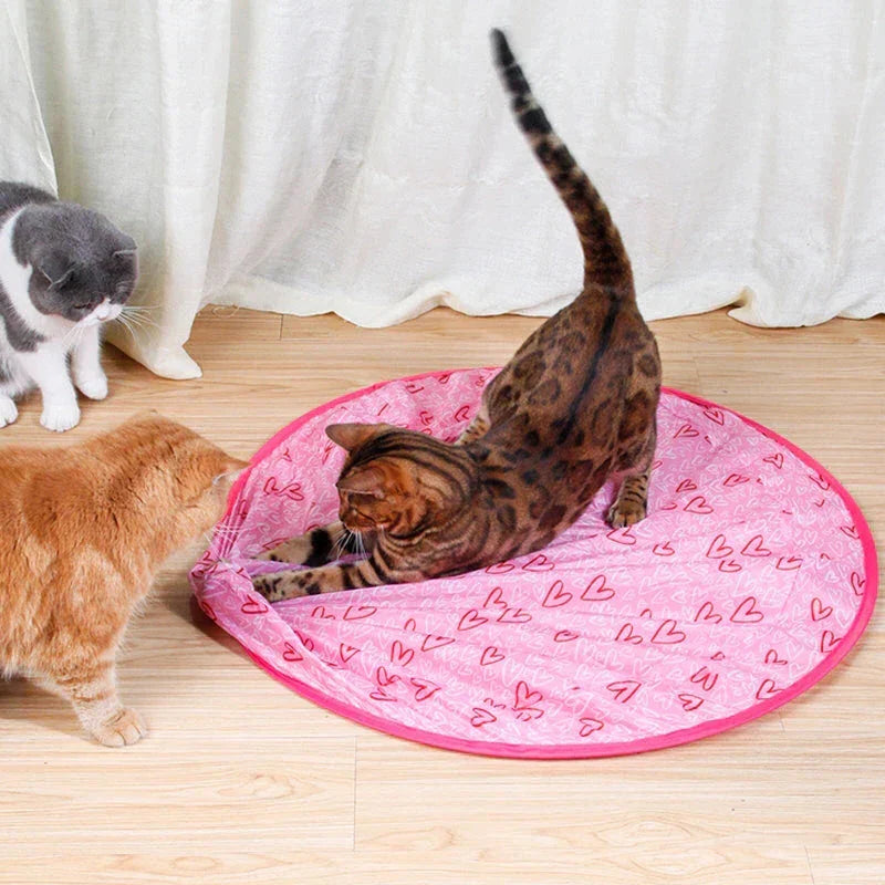 Interactive Dual Action Cat Hunting Toy - Hehif