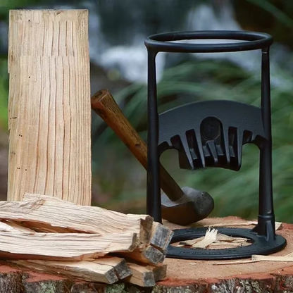 Compact Log Splitter Tool for Fast Firewood Cutting