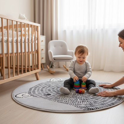Cute Baby Playmat for Nursery and Playroom