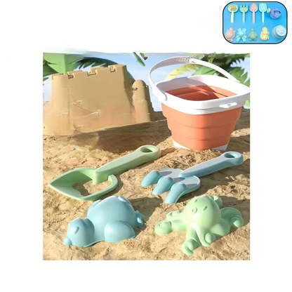 Fun Kids Beach Play Kit with Bucket and Tools