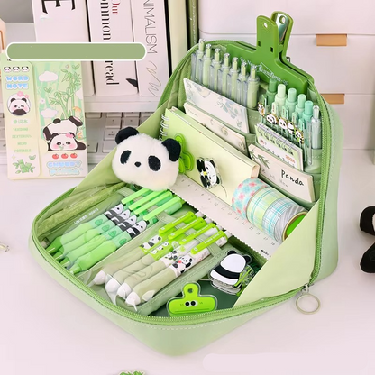 Big Student Pencil Bag with Multiple Pockets