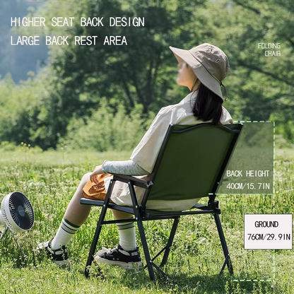 Compact Lightweight Folding Camp Chair for Outdoor Use