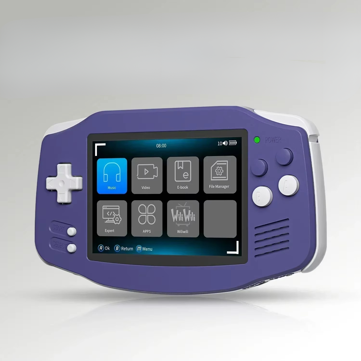 Portable Retro Gaming Console with 3.4 Inch Screen - Hehif