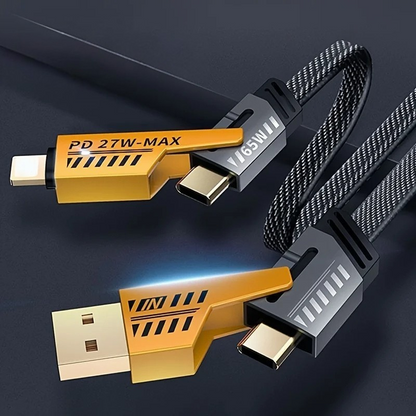 Fast 4in1 65W USB Charger Cable - Hehif