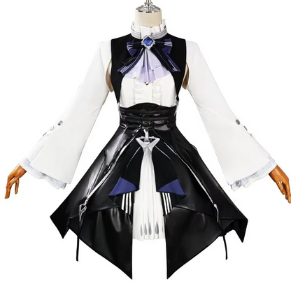 Women's Anime Halloween Costume Set with Wig