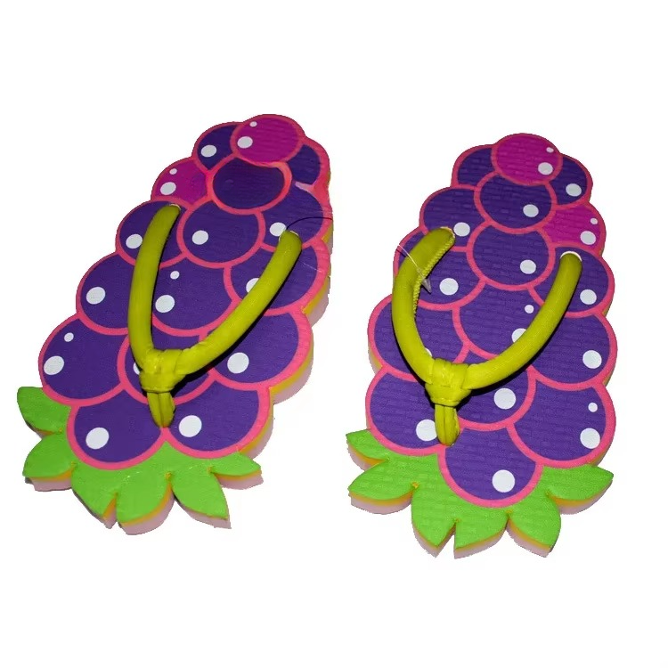 Colorful Floral Grip Women's Beach Sandals