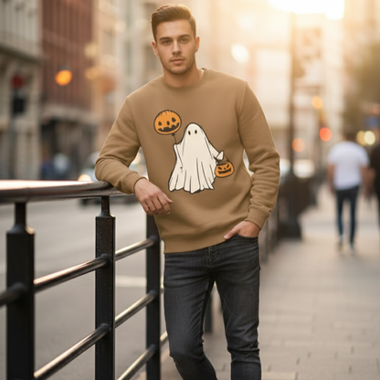 Spooky Halloween Graphic Pullover Hoodie
