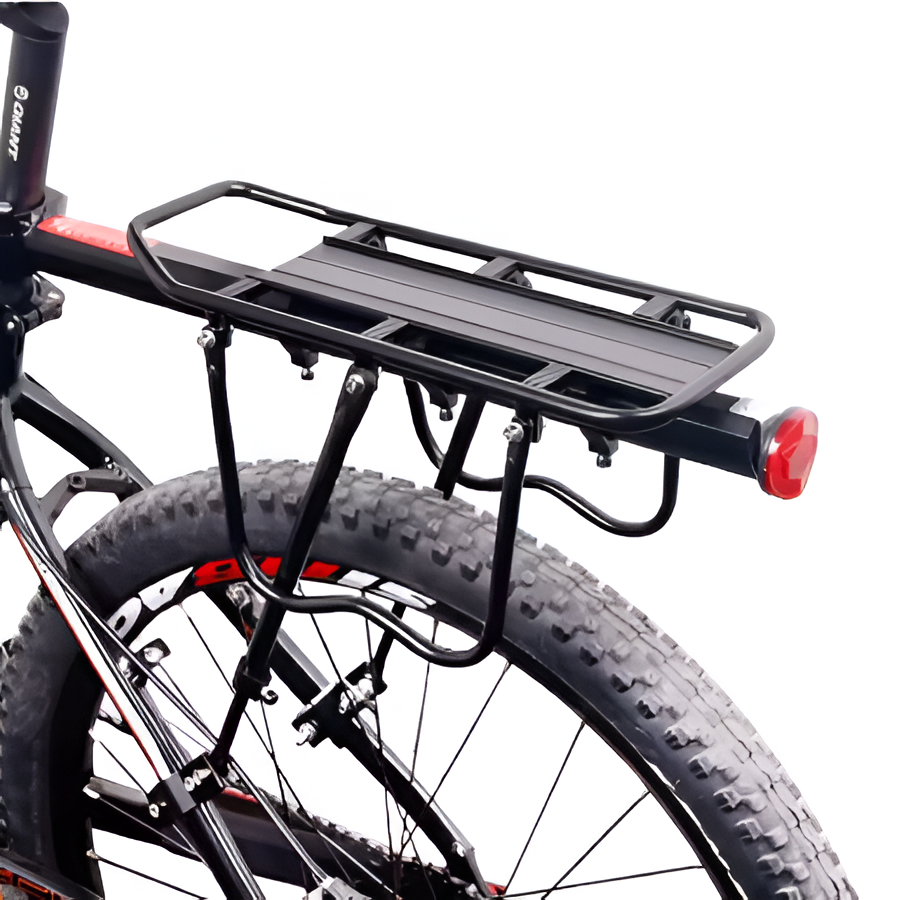 Easy-Install Metal Bicycle Rear Carrier with Reflector