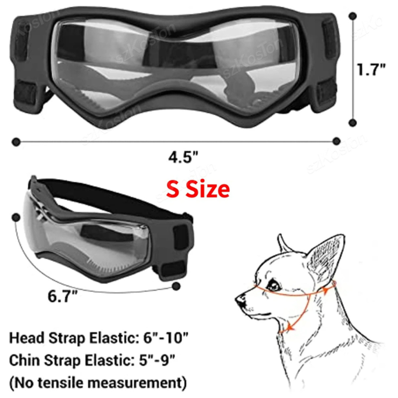 Comfortable Pet Sunglasses for Small Dogs