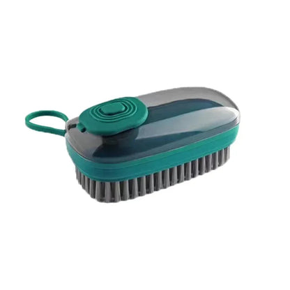 Easy Clean Brush with Built-in Soap Dispenser