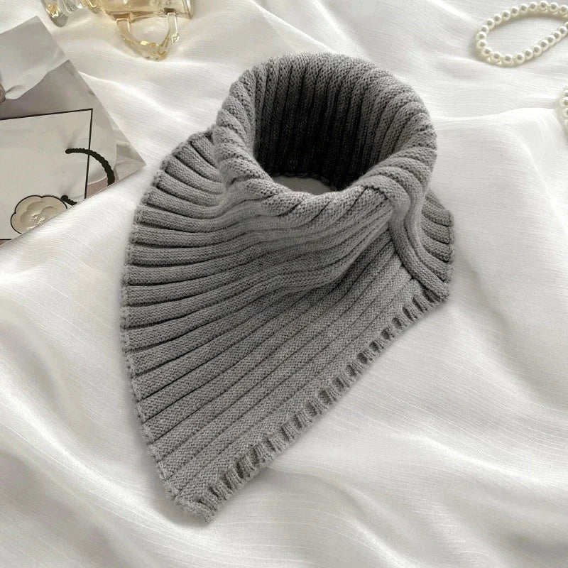 Soft Cable Knit Scarf Neck Warmer