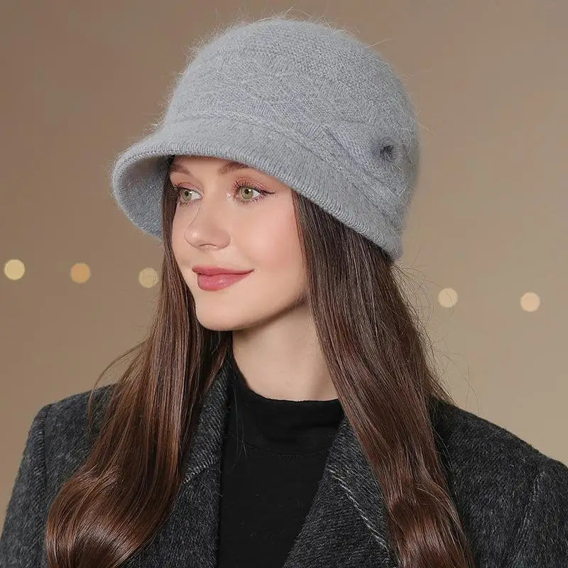 Warm Fuzzy Beanie Winter Hat