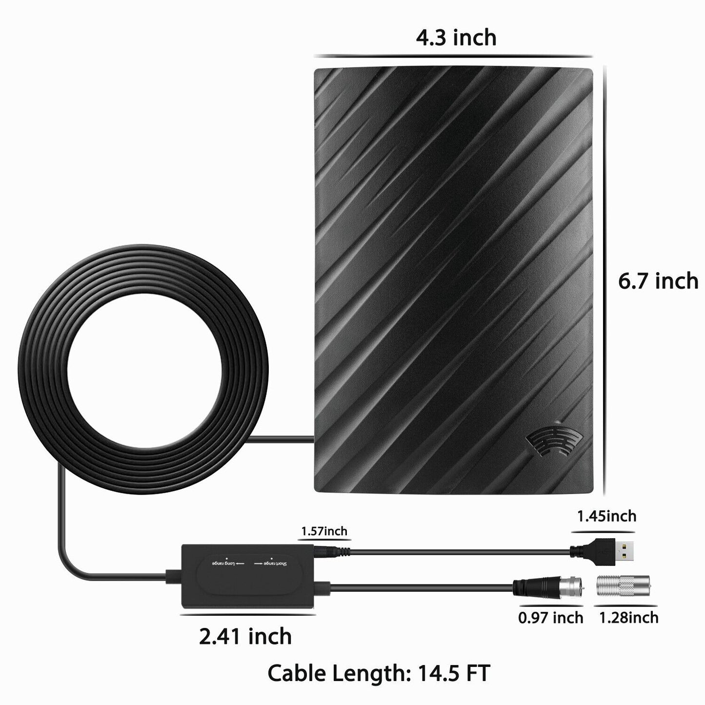 Ultra HD Indoor TV Antenna