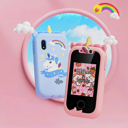 Fun Learning Phone for Kids with Double Cameras - Hehif