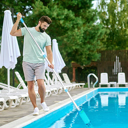 Portable Waterproof Pool Cleaner with 3-in-1 Suction