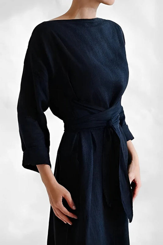 Flowy Summer Long Dress - Hehif