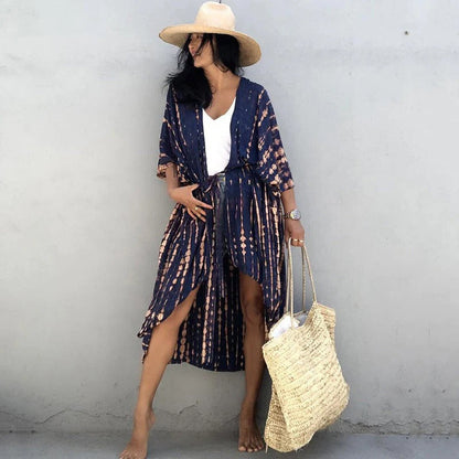 Stylish Summer Beachwear Swim Dress Coverup