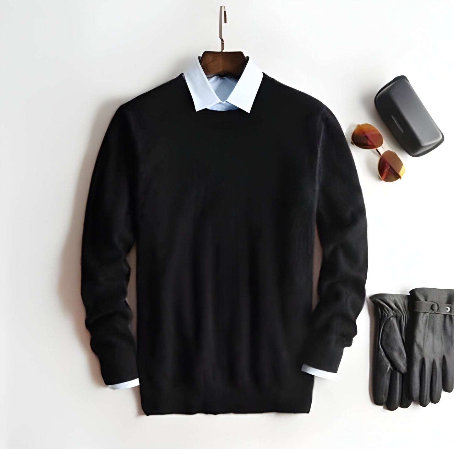 Luxurious Soft Cashmere Sweater - Hehif