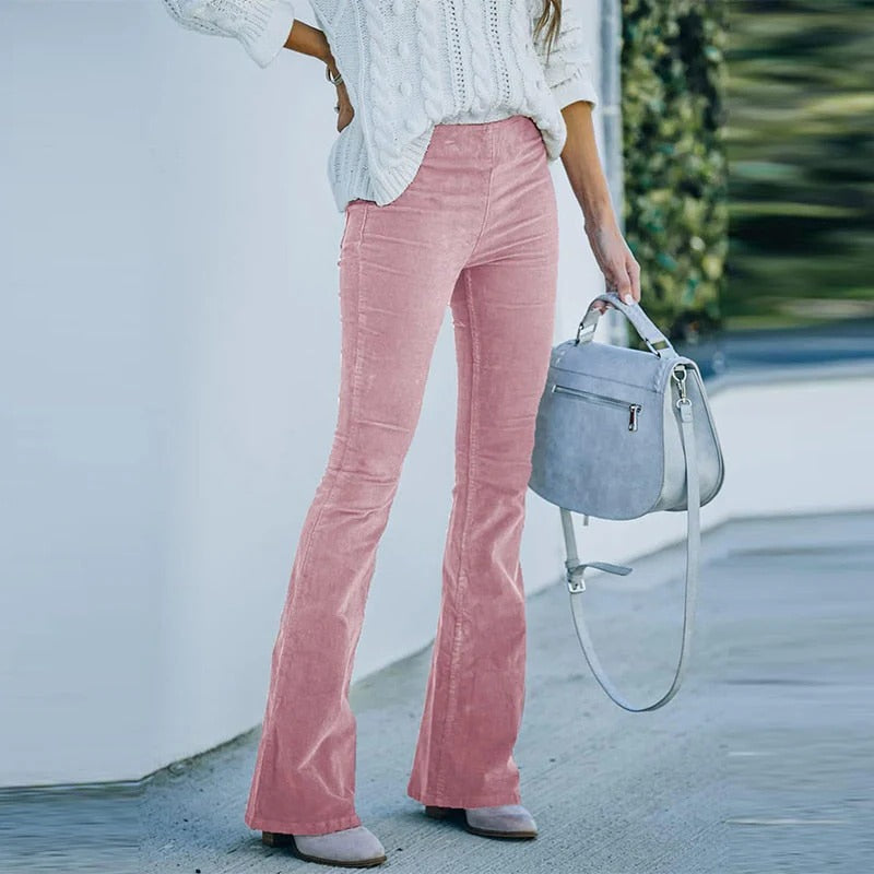 Comfortable Fit Corduroy Trousers