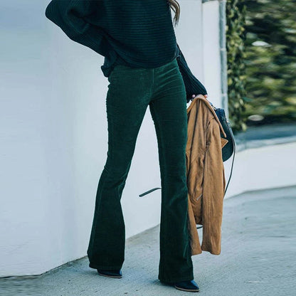 Comfortable Fit Corduroy Trousers