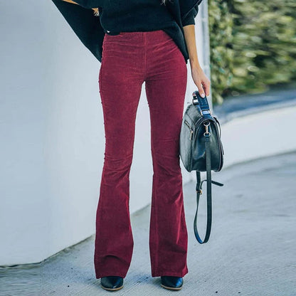 Comfortable Fit Corduroy Trousers