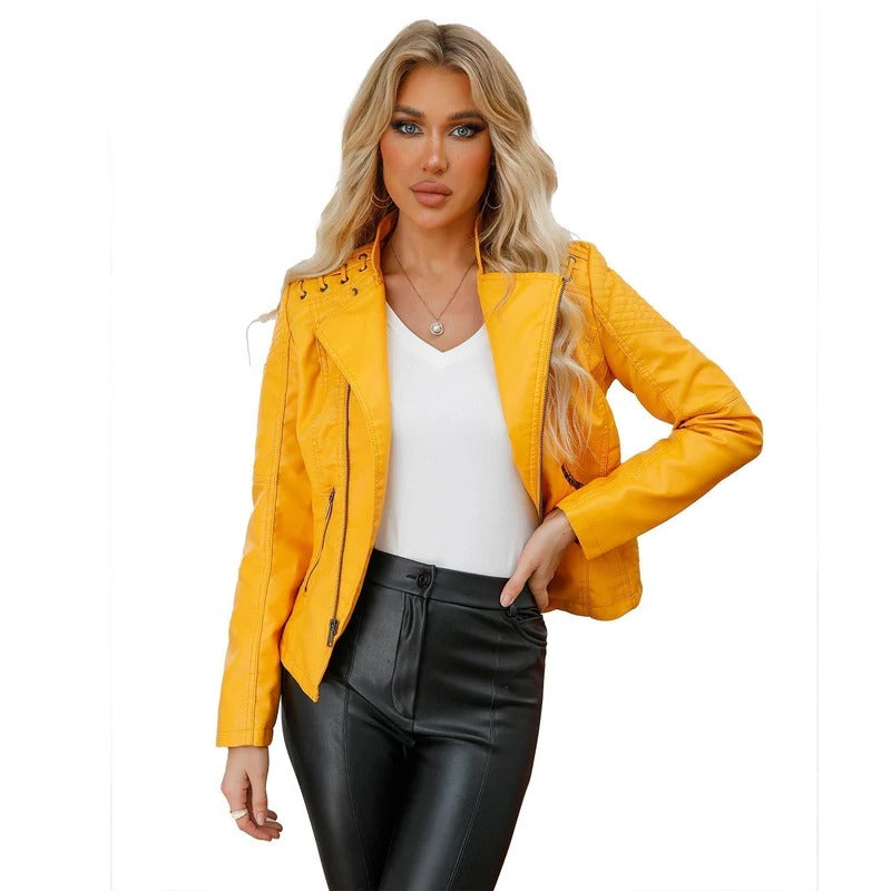 Luxurious Sheepskin Leather Coat