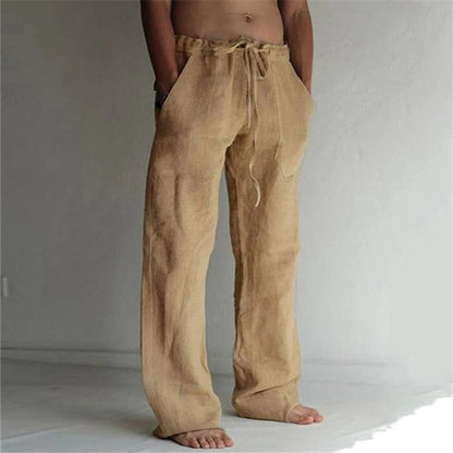 Classic Linen Casual Pants