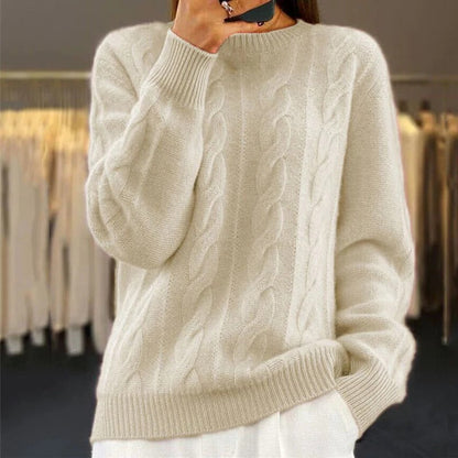Cozy Cable Knit Pullover
