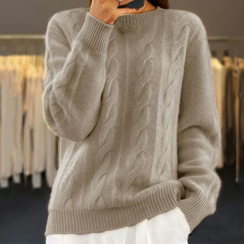 Cozy Cable Knit Pullover