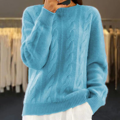 Cozy Cable Knit Pullover
