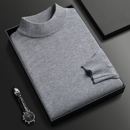 Warm Crew Neck Knitted Sweater