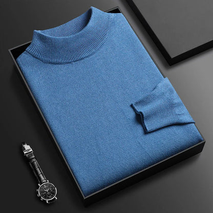 Warm Crew Neck Knitted Sweater